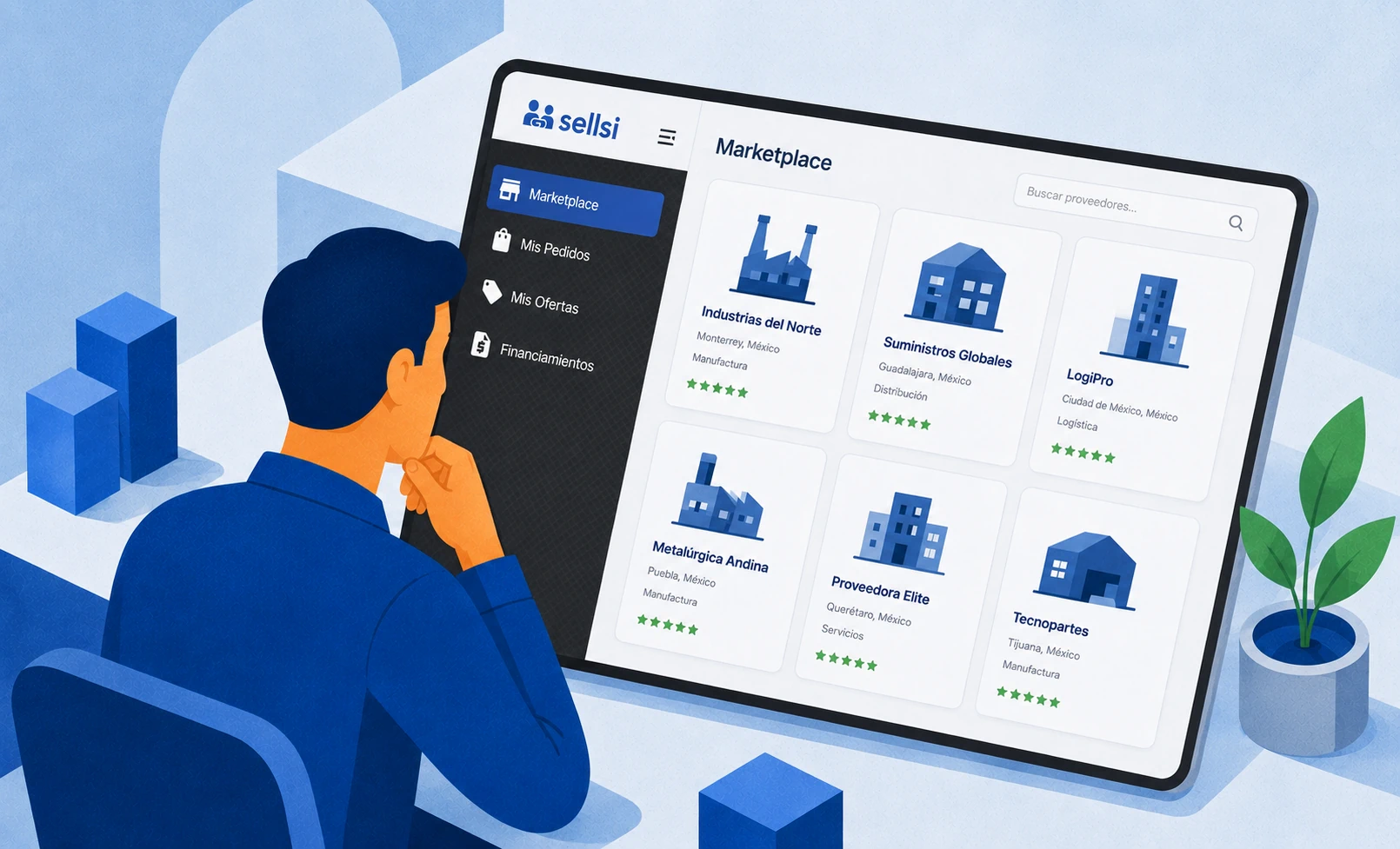 Para Compradores - Toma el control de tus compras B2B